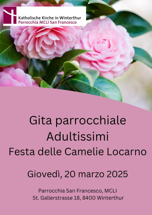 Flyer Parco delle camelie 2025